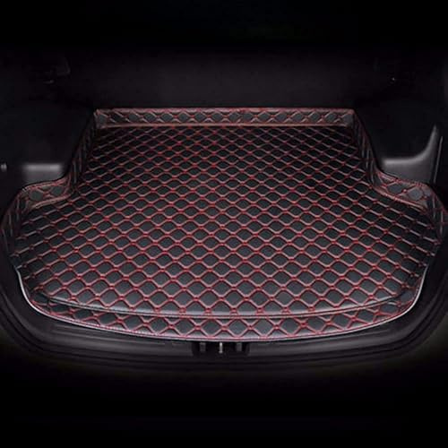 MNBVGHH Auto Pelle Tappetini Bagagliaio, per Fiat Grande Panda AntiGraffio Antiscivolo Inodore Vasca Baule Tappeto Protezione Vassoio portabagagli,A
