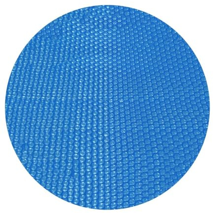 Copertura solare per piscina – Coperta termica rotonda in pellicola a bolle di polietilene, copertura solare per piscina interrata, copertura galleggiante telone protezione UV antipolvere spa vasca