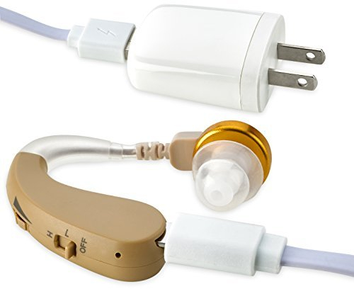 MEDca Amplificateur auditif d'oreille numérique de haute qualité RECHARGEABLE BTE