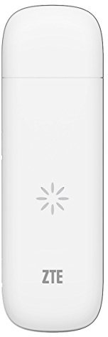 ZTE MF823 Unlocked 4G/LTE 100 Mbps Mobile Broadband USB Dongle- White