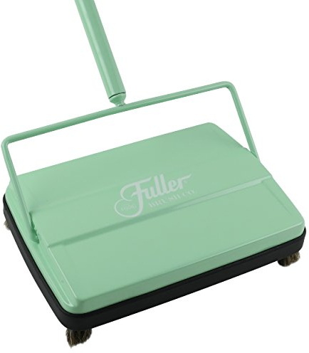 Fuller Brush 17029 Elektrostatischer Teppich- und Bodenkehrer, 22,9 cm Reinigungsweg, leicht, ideal für Krümel, funktioniert auf Teppichen und harten Böden, Frische Minze