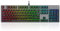 CIY X35 Clavier de Jeu Mécanique AZERTY FR Commutateurs Bleu 105 Touches Complètes Rétroéclairage RVB Anti-Fantôme Claviers Professionnels (ferreux)