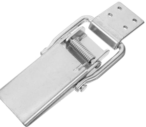 iplusmile Gancio di Bloccaggio per Rimorchio in Acciaio Inox 7.09X2.76X0.79 Pollici Fibbia a Molla Sicura per Porta Rimorchio Camion Accessorio per Perno di Accoppiamento