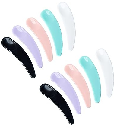 FRCOLOR 150 Pezzi Paletta Per Il Trucco Cucchiaio Di Polvere Di Rossetto Strumento Sottopacchetto Trucco Cucchiaio Di Crema Cucchiai Di Crema Per Il Trucco Cucchiaio Per