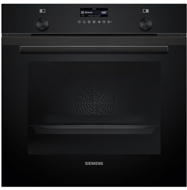 Siemens HB279GBB3 Pyrolyse-Backofen Deep Black Inox