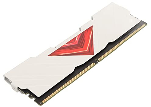 KIMISS 16GB DDR5 RAM 4800MHz with 38400 Bandwidth, Plug and Play Design, Effective Heat Dissipation, Ideal for Motherboards, Enhanced Laptop Performance Memory (White)