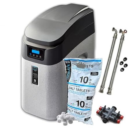 Monarch Midi HE FreeFlow Water Softener Ultimate Series - 22mm Hoses + 10kg Salt