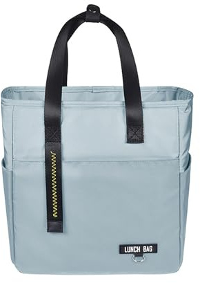 Nanxson Fiambrera Isotérmica Bolsa De Almuerzo Reutilizable A Prueba De Fugas Bolsa Nevera Bento Con Portabotellas Y Bolsillos Laterales(11L,B Azul)