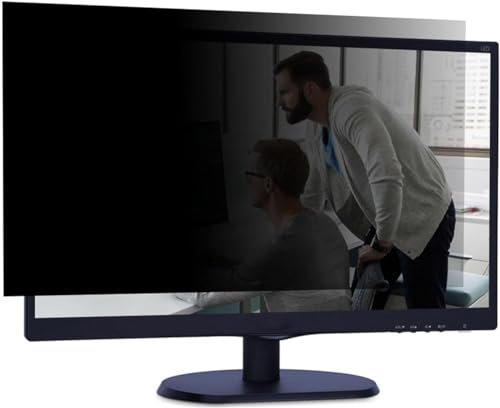 FLNOZAMZ Monitor panorámico 16:9 de 11-28 Pulgadas, Panel de Pantalla de privacidad Protector de Pantalla, antirradiación, antiarañazos, Protege la privacidad Personal y empresarial (23.8inch16/9)