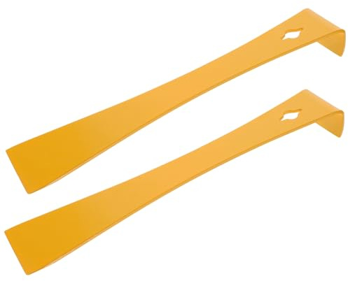 Housoutil 2 pièces Outil Apiculture Acier Inoxydable Multifonction Grattoir et Lève-cadre pour Ruche Fournitures pour Apiculteurs