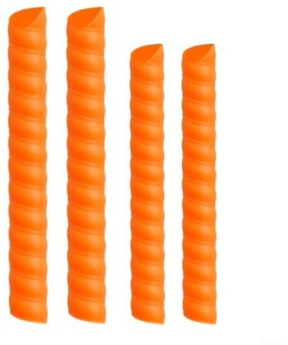 Protezione per giovani alberi, corteccia, protezione contro cervi, conigli roditori, tosaerba, in plastica duratura, scudi in plastica per la cura del giardino, cortile, paesaggio, bianco, giallo
