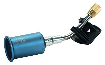 Chalumeau Spécial Étanchéité Stainless Steel’ EXPRESS - Brûleur/Godet Titane Ø 50, Puissance 50 kW + Col 130 mm - Chalumeaux à Gaz - Lampe à Souder - EXPRESS