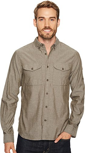 Fjällräven Fjallaven Övik Chambray Camisa, Hombre, Gris (Tarmac), 2XL