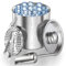 Ice Bucket, Homeasy Ice Bucket for Home Bar 3L Stainless Steel Double Wall Bar Ice Bucket Set with Lid, Tongs, Scoop and Strainer Keeps Ice Cold & Dry Great for Bar, Party, Beer, Champagne and Wine