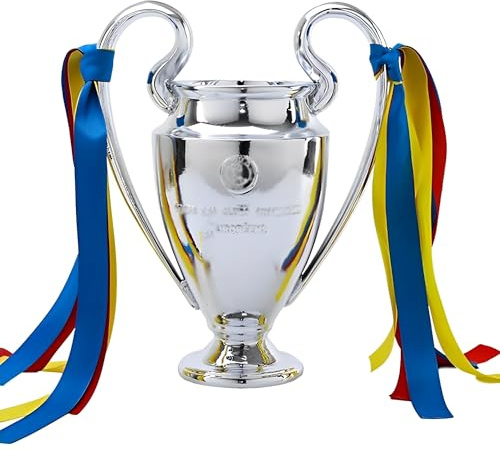JHRFU Réplicas De La Copa De Campeones De Fútbol (Copa De Grandes Orejas) - Diseño Icónico para Coleccionistas Y Aficionados Exhibir En Casa O En Tu Colección De Trofeos,44cm