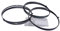 SMI Lot de 3 lames de scie à ruban pour bois, 1712 x 6 x 0,65 mm, 6 dents par pouce, compatible avec Metabo BAS 260 Swift, Elektra Beckum BAS 250 G, Einhell TC-SB 245
