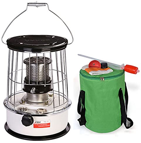 FGJKKRMI Petroleum Stove Camping Stove Petroleum Stove Small Portable Stove Campfire Stove Heating Stove Portable Fuel Oil Heater With Storage Bag No Power Required Infrared Heating With Handle (6 L)