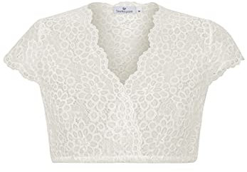 Stockerpoint Damen Selina Dirndlbluse, creme, 40