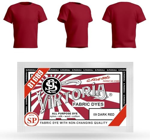 VIKTORIA Textilfarbe waschmaschinenfest (59 FARBEN) - stofffarbe, färbemittel textilien, stofffarben waschfest, textil farbe, kleidung färben