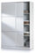 HOGAR24 ES Armario de 2 Puertas correderas, Color Blanco Brillo, Medidas: 200 x 120 x 50 cm