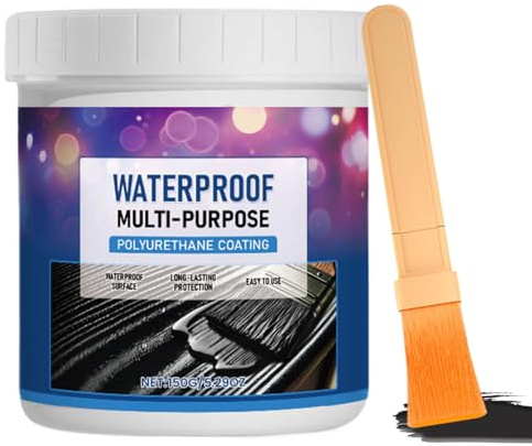 Pintura Impermeabilizante | Revestimiento Impermeable para Reparaciones,Sellador Multifuncional Impermeable Para Madera Tejas Cimientos Hormigón Sótanos Interior Exterior