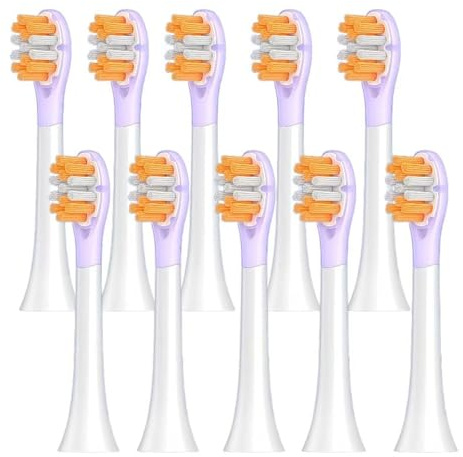 Ersatzbürstenkopf For Elektrische Zahnbürsten (10 Stück). Kompatibel Mit Philips HX6250 HX6240 1100 2100 4100 4300 5100 5300 6100 6500 7000 7300