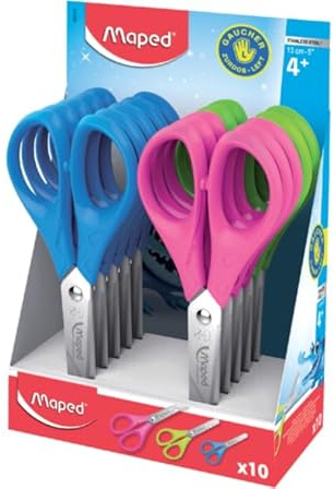 Maped Essentials - Tijera, 10 unidades, 13 cm