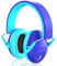 RIIKUNTEK Kids Ear Defenders, SNR 26dB Safety Earmuffs, Noise Cancelling Headphones for Protection, Hearing Reduction Muffs Fireworks, Concerts, Toddlers, Blue-green