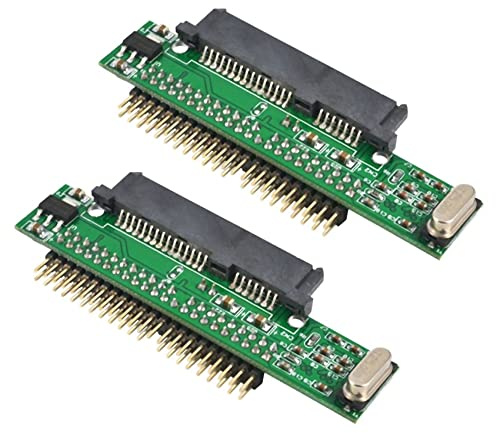 PURPLLE - Adaptador macho IDE de 44 , 7 + 15 , Sata Ssd HDD a 2,5 pulgadas, para ordenador portátil