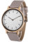 Zeit-Bar Armbanduhr für Damen und Herren Slim Line, Holzgehäuse
