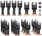 PECHAM 22PCS Quick Tooth &Titanium Multi Tool Blades Universal Wood Metal Oscillating Tool Saw Accessories Fit Porter Cable Black & Decker Rockwell Ridgid Ryobi Milwaukee DeWalt Chicago Craftsman