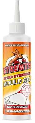 Strewth - Mould Remover Gel, Removes Mouldy Mildew Stains From Walls, Tiles, Silicone Seals & More - 125ml