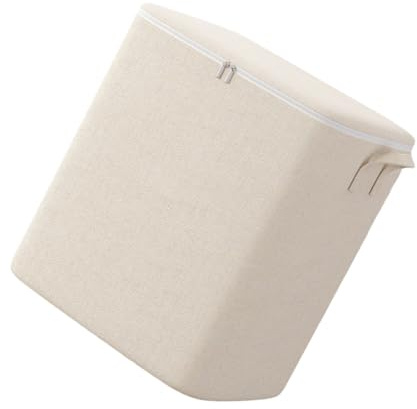 Mikikit Bolsa de Almacenamiento Grande de Capacidad Organizador de Ropa y Edredones con Cierre Bolsa de Almacenamiento Portátil para Mover y Organizar Ropa
