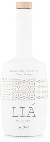 LIA Koroneiki Greek Extra Virgin Olive Oil, 500 ML