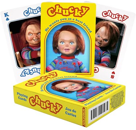 AQUARIUS Chucky - Horror Card Game, 6+ Years, 168 Max