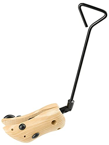 F Fityle Holz-Schuhspanner - Zwei-Schuhspanner mit verstellbarer Breite, Stiefelspanner Expander Schuhspanner für und Frauen, 43-46