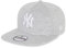 New Era New York Yankees MLB Jersey Lightgrey 9Fifty Snapback Cap - M - L