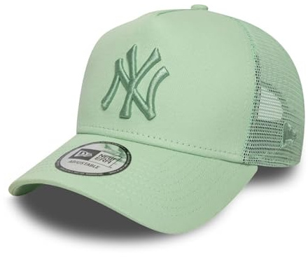 New Era League ESS Trucker Adjustable Cap NY Yankees Mint, Size:OneSize
