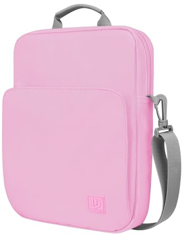 Dadanism 9–11 tums skyddsfodral för surfplatta, kompatibelt med iPad Pro 11 2021–2018, iPad Air 4 10.9 2020, iPad 8th 7th Generation 10.2, surfplatteväska med axelrem och handtag