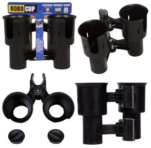 RoboCup, Updated Version, 12 Colors, Best Cup Holder for Drinks, Fishing Rod/Pole, Boat, Beach Chair, Golf Cart, Wheelchair, Walker, Drum Sticks, Microphone Stand