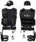 Black Snake® SWAT FBI Police Security Kostüm inkl. Einsatzweste, Pistolenholster, Gürtel, Handschellen und Baseball Cap - M/L - FBI
