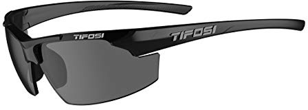 Tifosi Unisex Swank Sunglasses Sonnenbrille, Schwarz Glänzend, Einheitsgröße