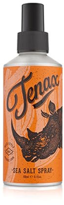 Tenax Salt Spray 150 ml, Spray sale marino per capelli uomo naturale e semi-opaco, Prodotti per capelli dalla tenuta leggera e duratura, Hair Care solubile in acqua per volume e texture alla chioma