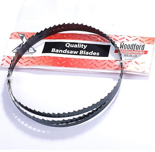 Lama per sega a nastro, 1400 mm x 3/8 x 8 TPI, qualità premium per tagliare legno, plastica, acrilico, MDF, larghezza 10 mm, 8 TPI, lama per sega a nastro, prodotta da Xcalibur Tooling UK