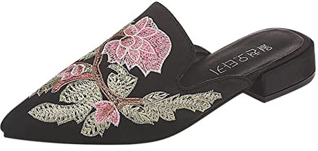 Wide Fit Wedding Shoes Ballet Pumps for Women UK Walking Shoes for Women Arch Support Slip On Breathable Comfortable Shoes for Women Wide Fit Wide Fit Shoes for Women (Black, 7)