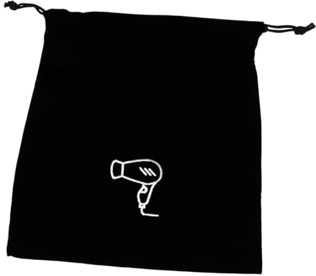 SMASOLO Borsa Asciugacapelli in con Coulisse Sacchetto Portaphon per Viaggio e Casa Organizer Protezione Polvere e Ordinato