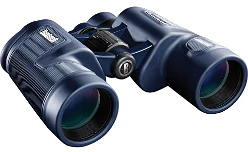 BUSHNELL - Jumelles Pour Adultes - H²O - 12x42 - Noir - Prisme Porro - Étanche à l'Eau - Résiste au Brouillard - Oielletons Twist Up - 134212