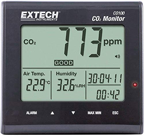 Extech CO100 Air Quality Carbon Dioxide Monitor