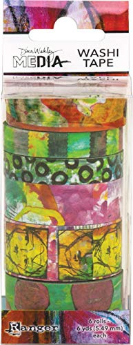 Ranger Dina Wakley Media Washi Tape-#4