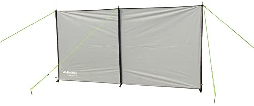 Eurohike 3-Pole Windbreak, Sun Shelter, Privacy Shelter, Beach, Holidays, Picnic's, Garden, Caravaning, Festival Essentials, Camping Equipment, Camping Accessories, Grey